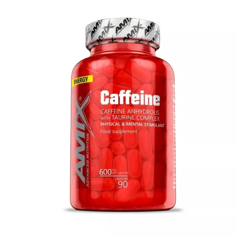 Amix Caffeine with Taurine 90 kapslí