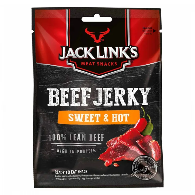 Jack Link´s Beef Jerky Sweet and Hot 140 g