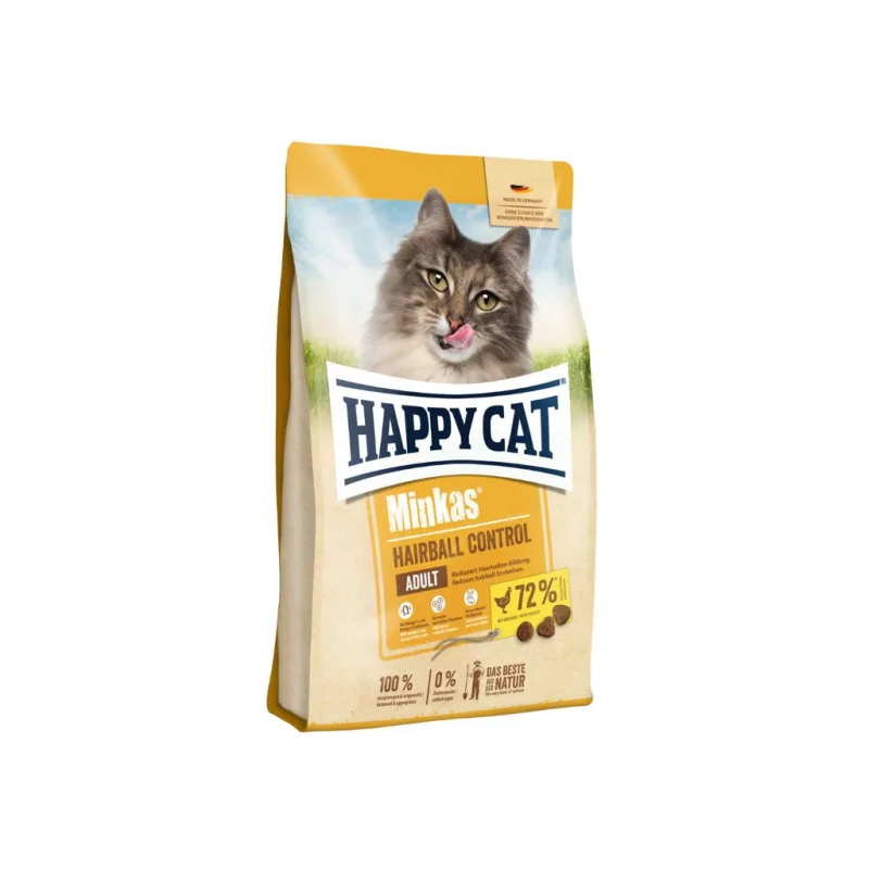 Happy Cat Minkas Hairball Control Geflügel 1,5 kg