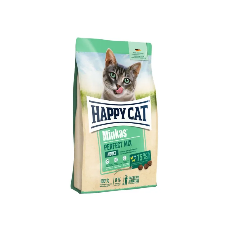 Happy Cat Minkas Perfect Mix Geflügel Fisch & Lamm 4 kg