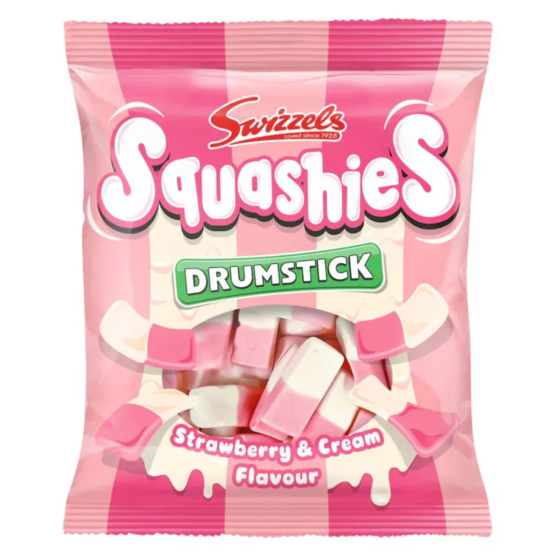 Swizzels Drumstick Squashies Bubblegum 120 g