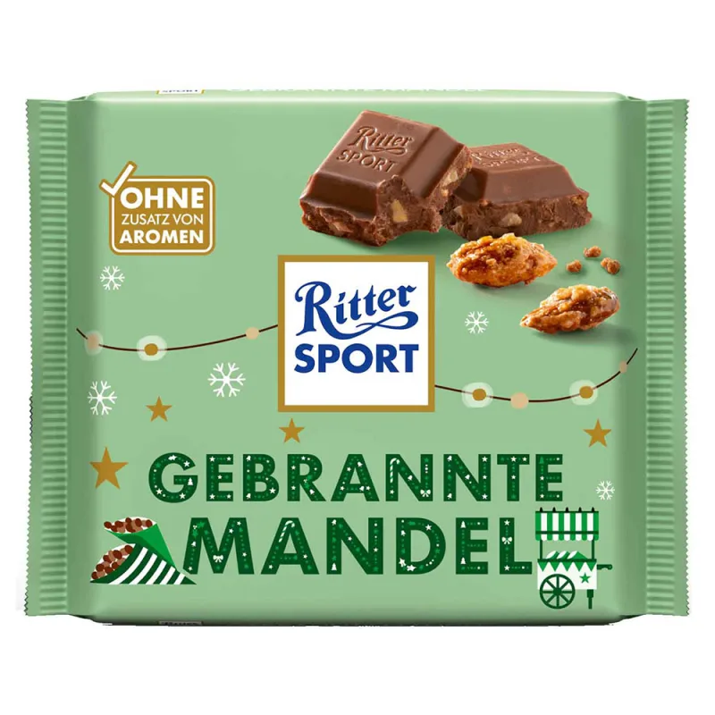 Ritter Sport Gebrannte mandel 100 g