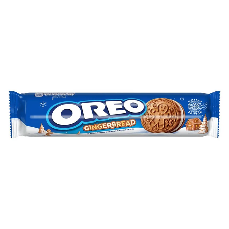 Oreo Golden světlé sušenky s vanilkovou náplní 154g