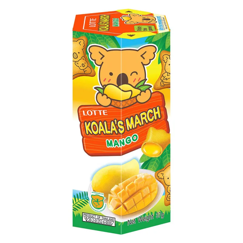 Lotte Koala's March White Milk Cream & Cheese 37g