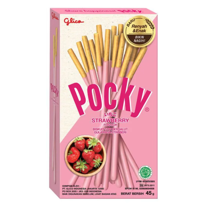 Glico Pocky Strawberry 47 g