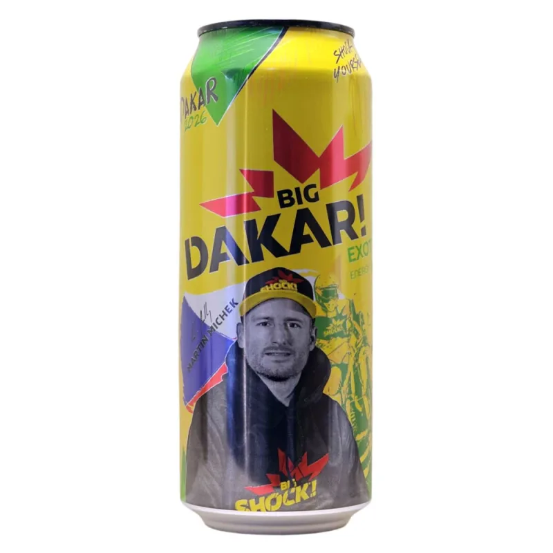 Meatfly ponožky Big Shock Dakar Black Černá