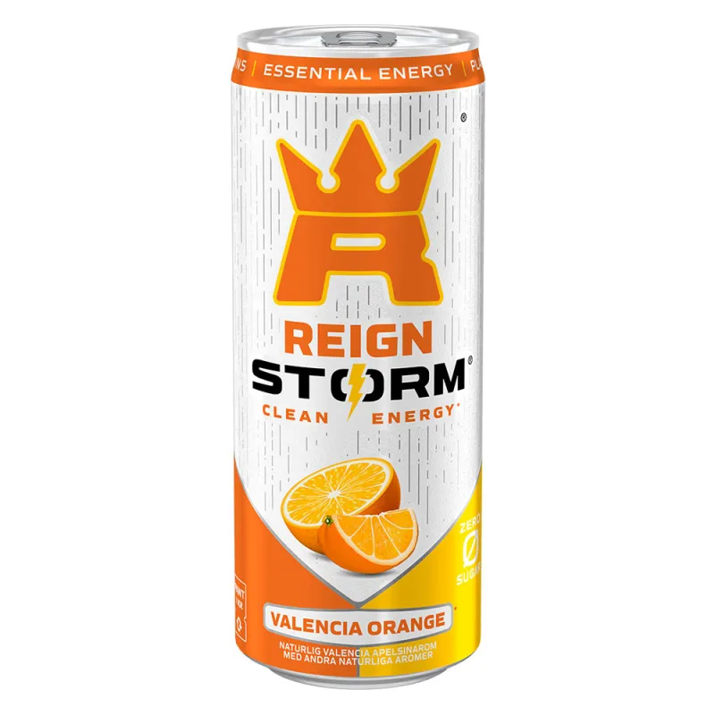 Reign Storm Valencia Orange 355ml
