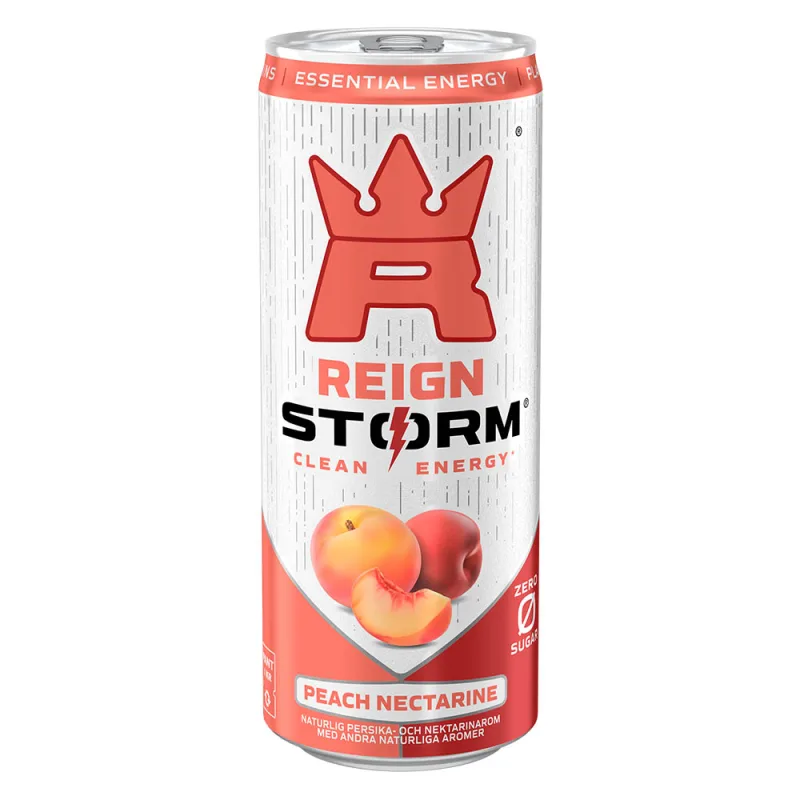 Reign Storm Peach Nectarine 355ml