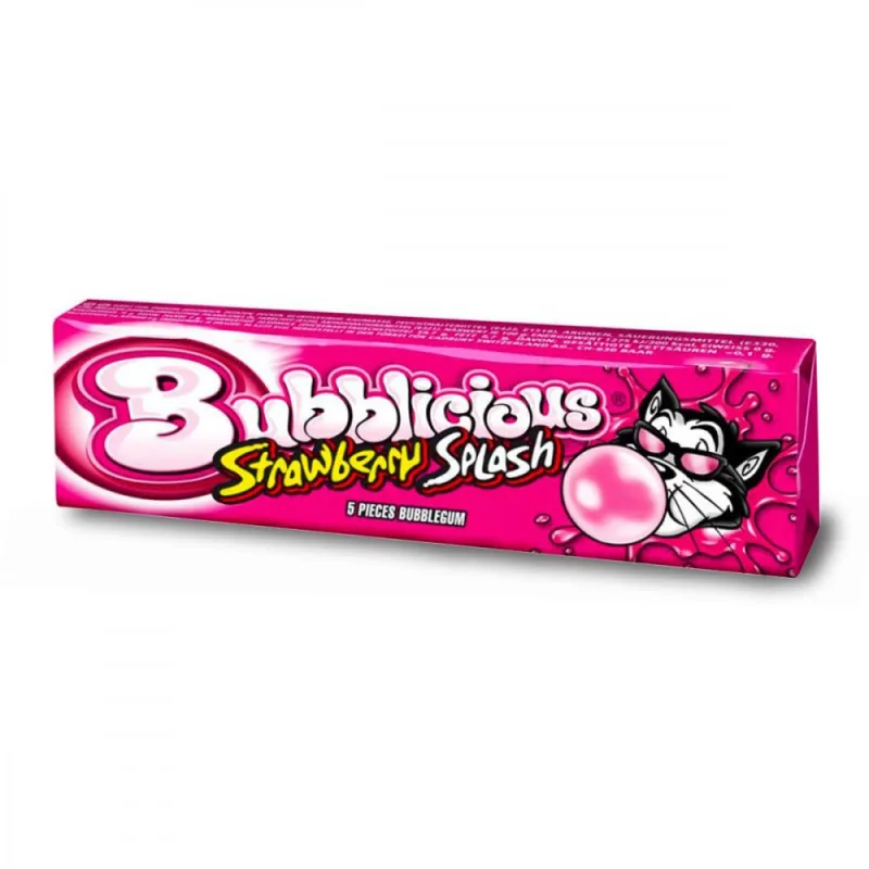 Bubblicious Strawberry Splash 38g