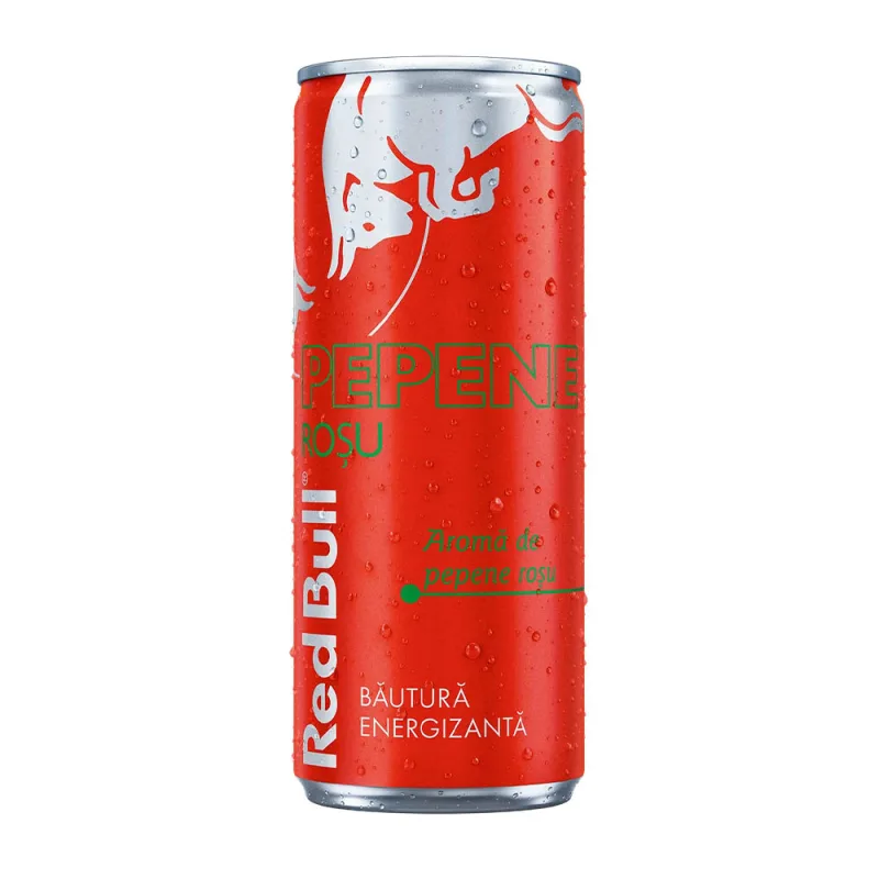 Red Bull Pepene Rosu 250ml