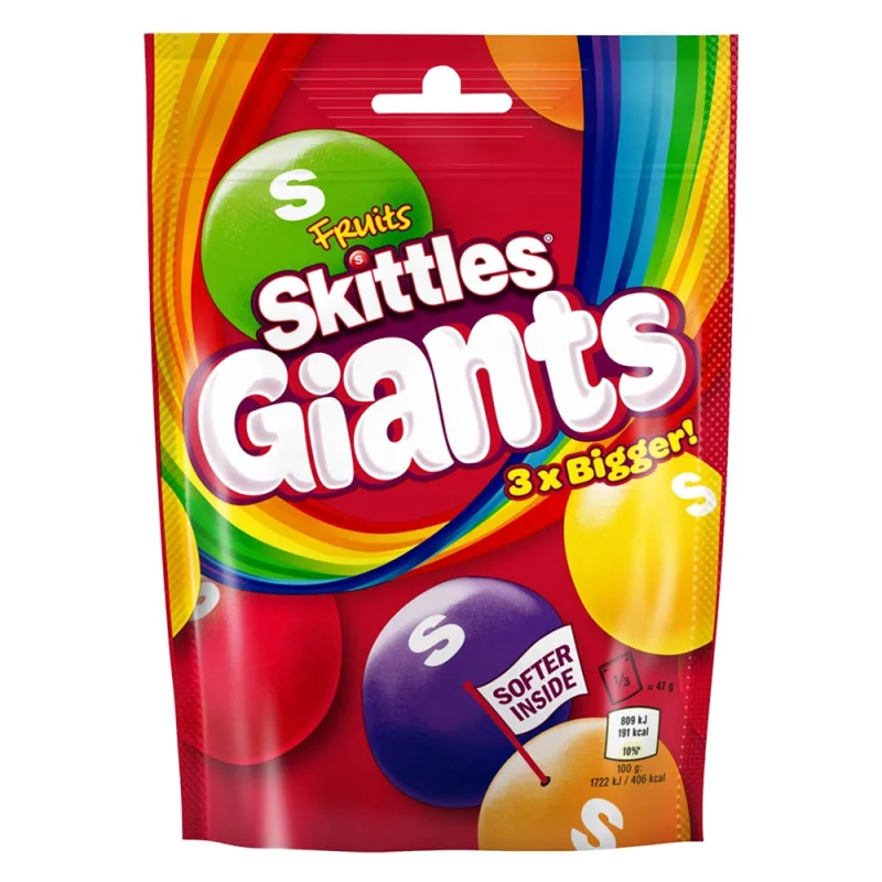 Skittles Fruits Giants 132g