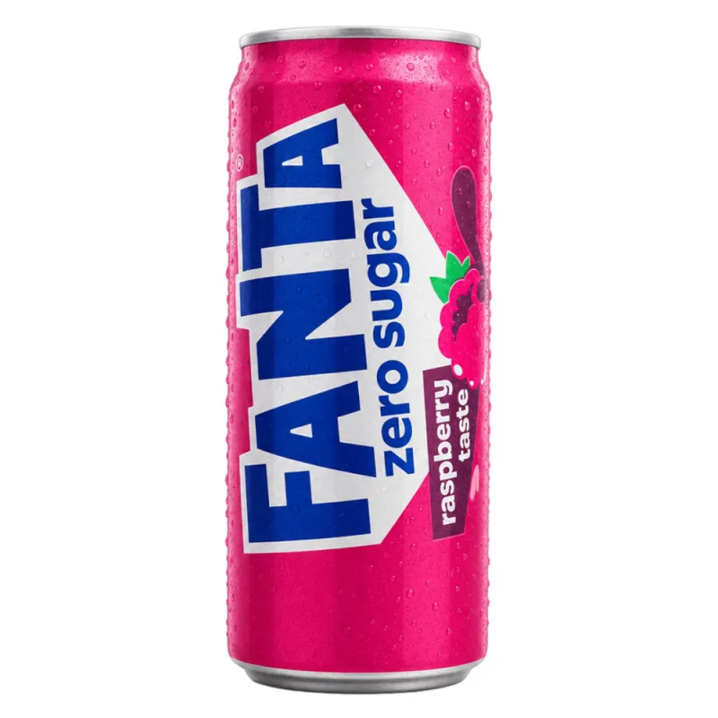 Fanta Raspberry Zero Sugar 330ml