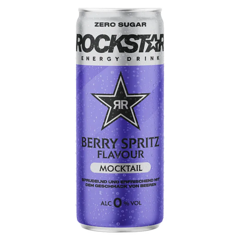 Rockstar Mocktail Berry Spritz 330ml