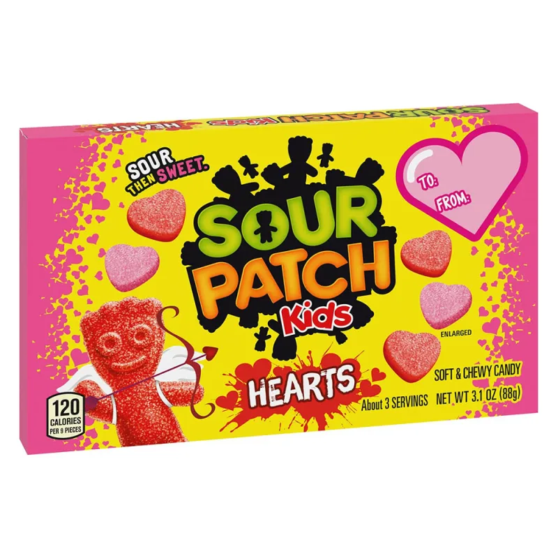 Sour Patch Kids Hearts 88g