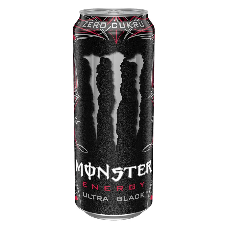 Monster Ultra Black 500ml PL