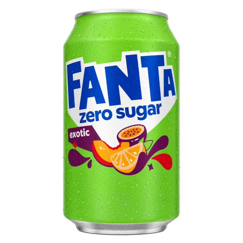 Fanta Exotic Zero Sugar 330ml