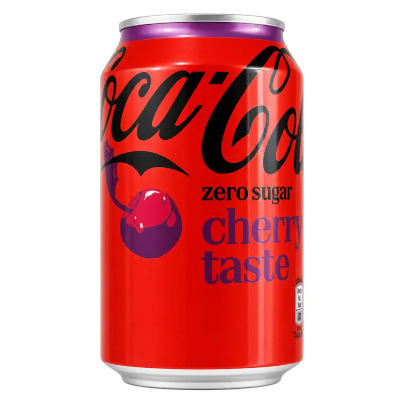 Coca Cola Zero Cherry 330ml