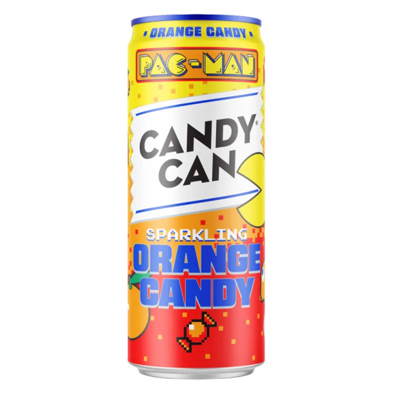 Candy Can Pac-Man Orange Candy 330ml