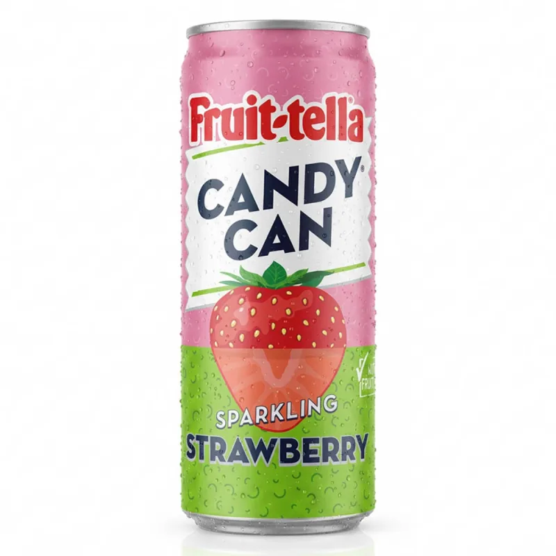 Candy Can Fruittella Strawberry 330ml
