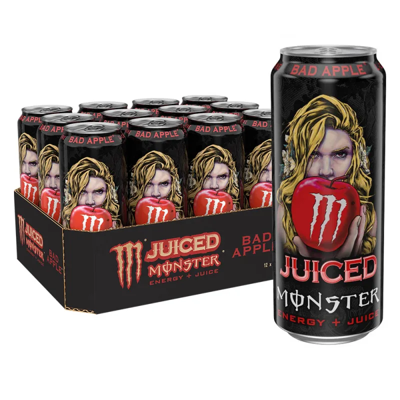 Monster Juiced Bad Apple 12x500ml PL