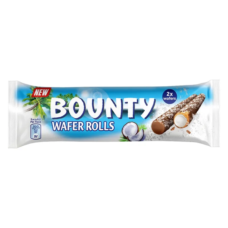 Bounty Wafer Rolls 22.5g