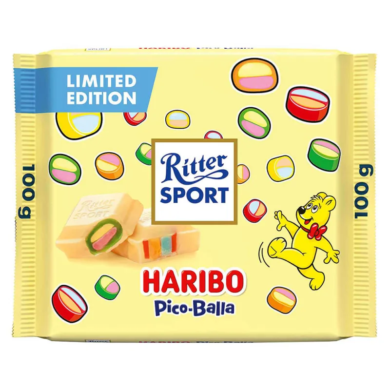 Ritter Sport Haribo Pico-Balla Weisse 100g
