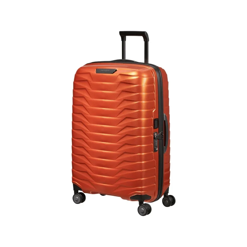 Samsonite Skořepinový kufr Proxis M Oranžová Flame 75 l