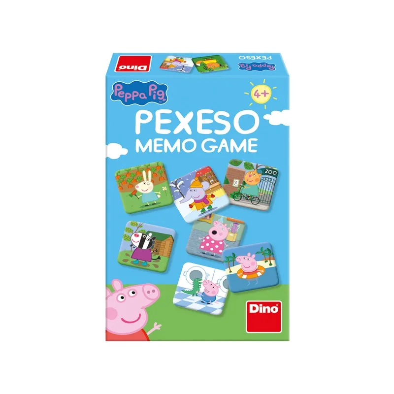 Dino Peppa prasiatko Pexeso pamäťová hra