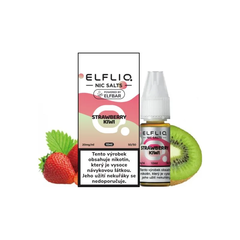 Liquid ELFLIQ Nic SALT Strawberry Kiwi 10ml - 20mg