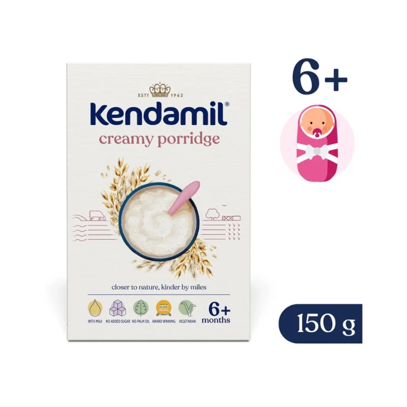Kendamil Mléčná krémová ovesná kaše 150 g