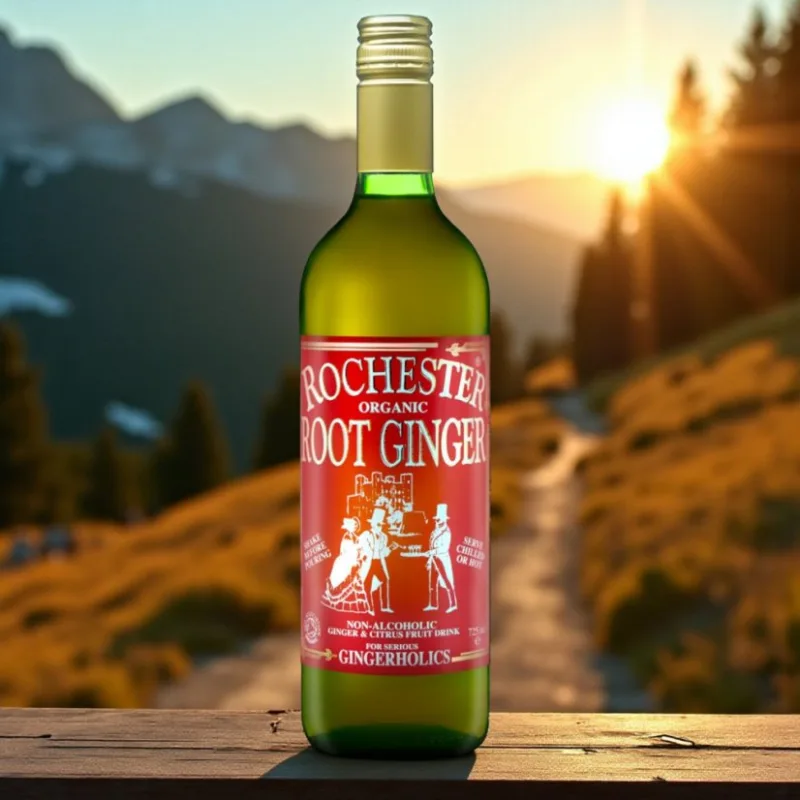 Rochester organic Root Ginger - non-alcoholic ginger drink (725ml)