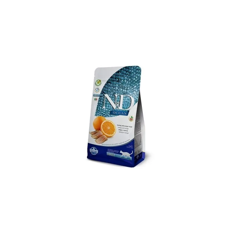 N&D CAT OCEAN GF Adult Herring & Orange 10kg