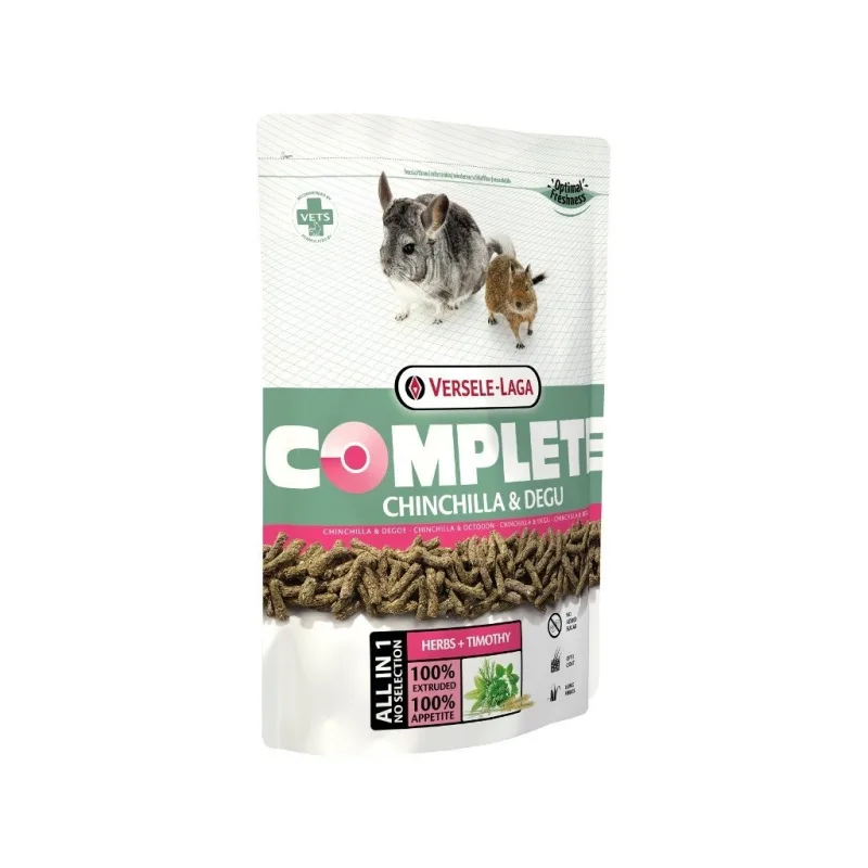 VERSELE LAGA Complete Chinchilla & Degu - činčila, osmák 500g