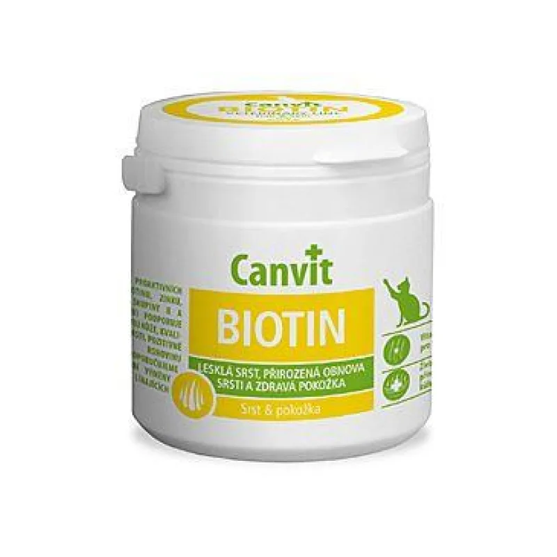 Canvit Biotin pre mačky 100g