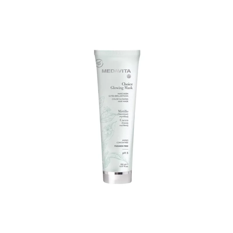 Medavita CHOICE Color Glowing Maska pro zvýraznění lesku a výživu vlasů 150ml