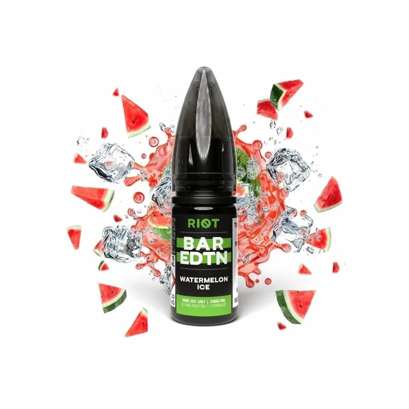 Riot BAR EDTN - Salt e-liquid - Watermelon ICE - 10ml - 20mg