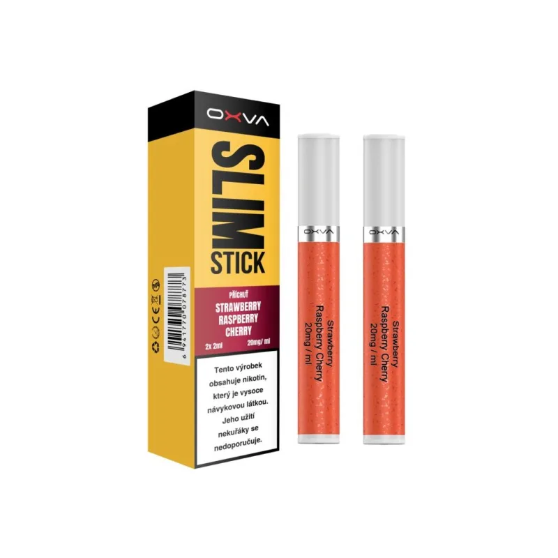 OXVA SLIMSTICK Pods cartridge Strawberry Raspberry Cherry 20mg 2Pack