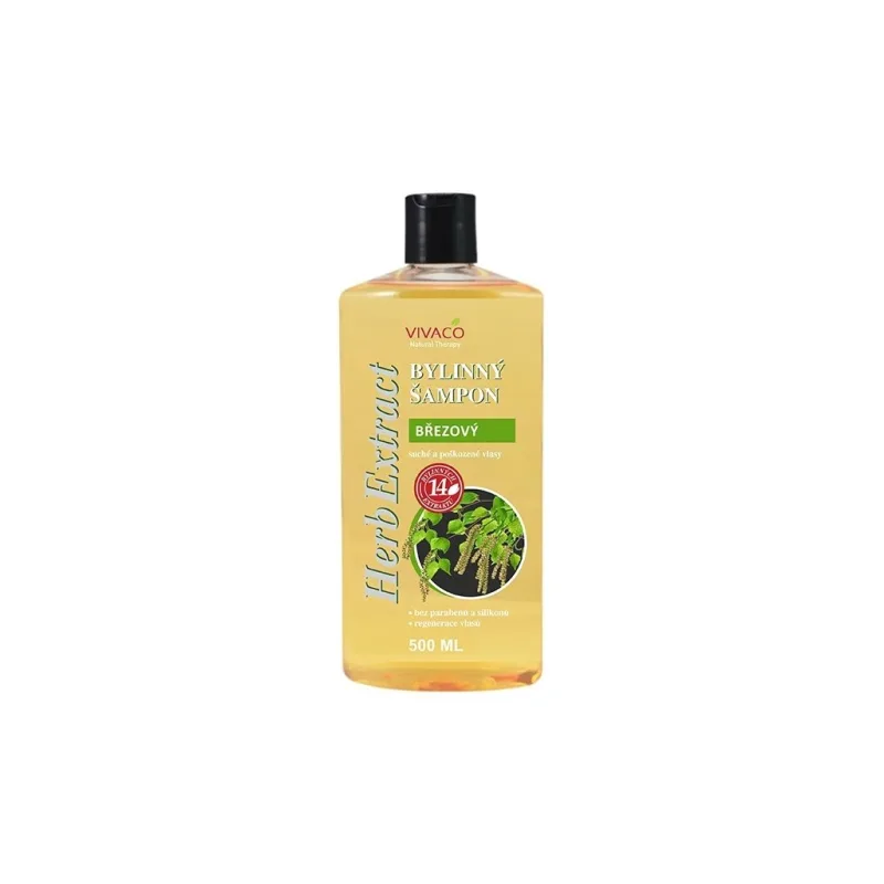 Bylinný šampón Breza HERB EXTRACT 500 ml