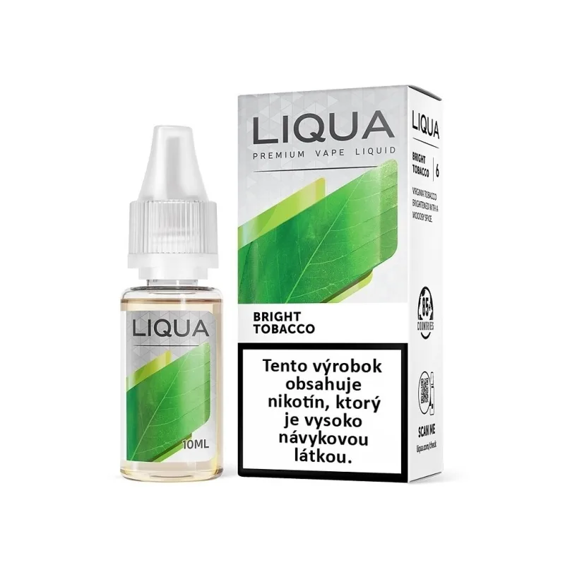 Liqua Elements SK - Bright Tobacco - Tabák Virginia - 10ml - 12mg