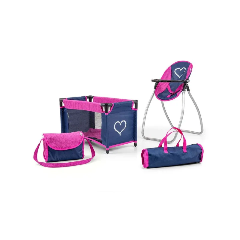 Dětská sada pro panenky Elsa Prestige Milly Mally navy