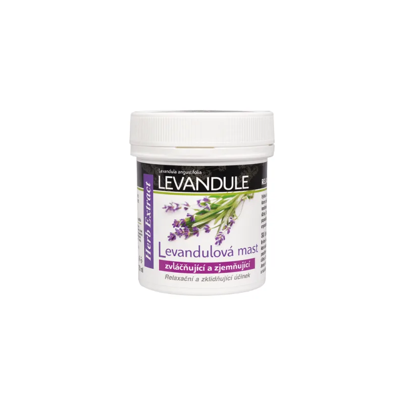 Bylinná masť s levanduľovým olejom HERB EXTRACT 125 ml
