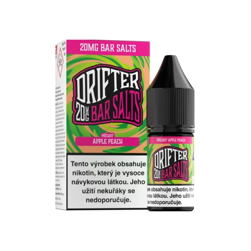Liquid Drifter Bar Salts Apple Peach 10ml - 20mg