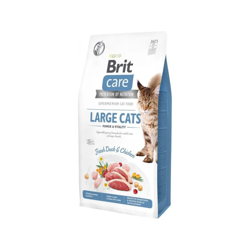 Brit Care Cat Grain Free Large cats Power & Vitality 7 kg