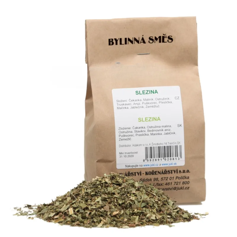 JUKL Bylinkový čaj Slezina 100 g