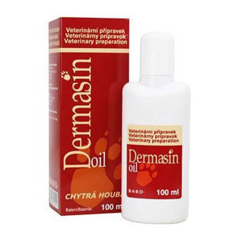 Ecosin Dermasin Oil múdra huba olej - suchá pokožka 100ml