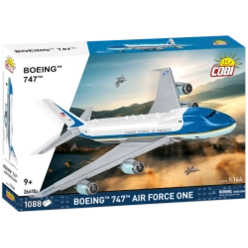 Dopravní letadlo Boeing 747 Air Force One COBI 26610A - 1:144