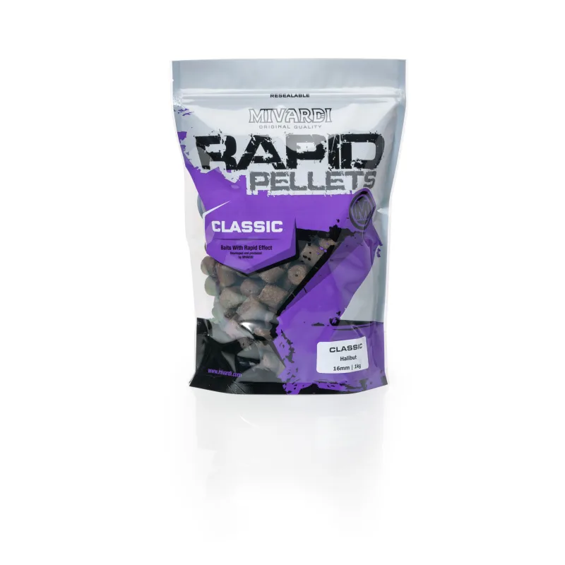 Pelety Mivardi Rapid Classic Halibut 1kg 8mm
