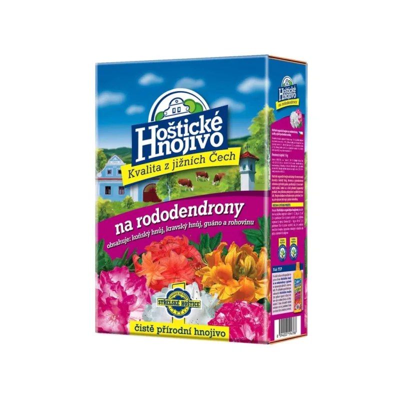 HOŠTICKÉ HNOJIVO NA RODODENDRONY A AZALKY
