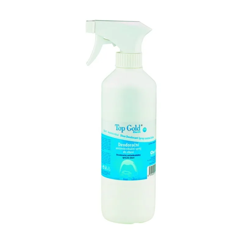 Top Gold Dezodoračný antimikrobiálny sprej do obuvi 500 ml