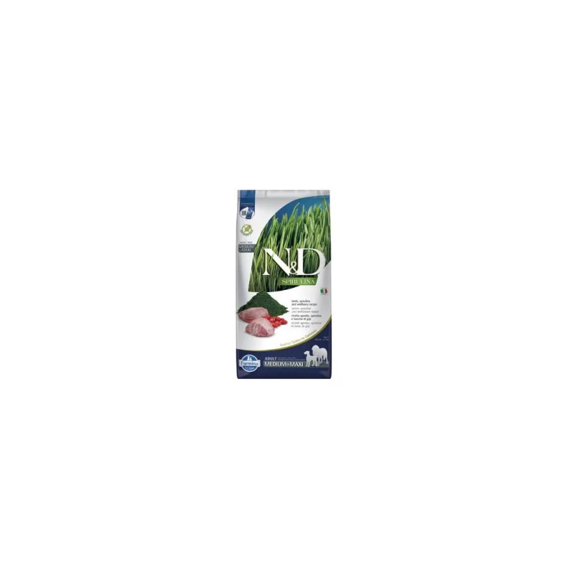 N&D SPIRULINA DOG Adult M/L Lamb & Wolfberry 7kg